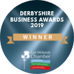 Winner of Derbyshire Business Awards 2019